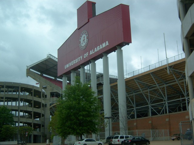 Tuscaloosa, AL: Bryant-Denny Stadium home of the Crimson Tide