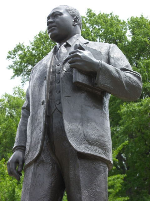 Birmingham, AL: MLK Statue in Kelly Ingram Park