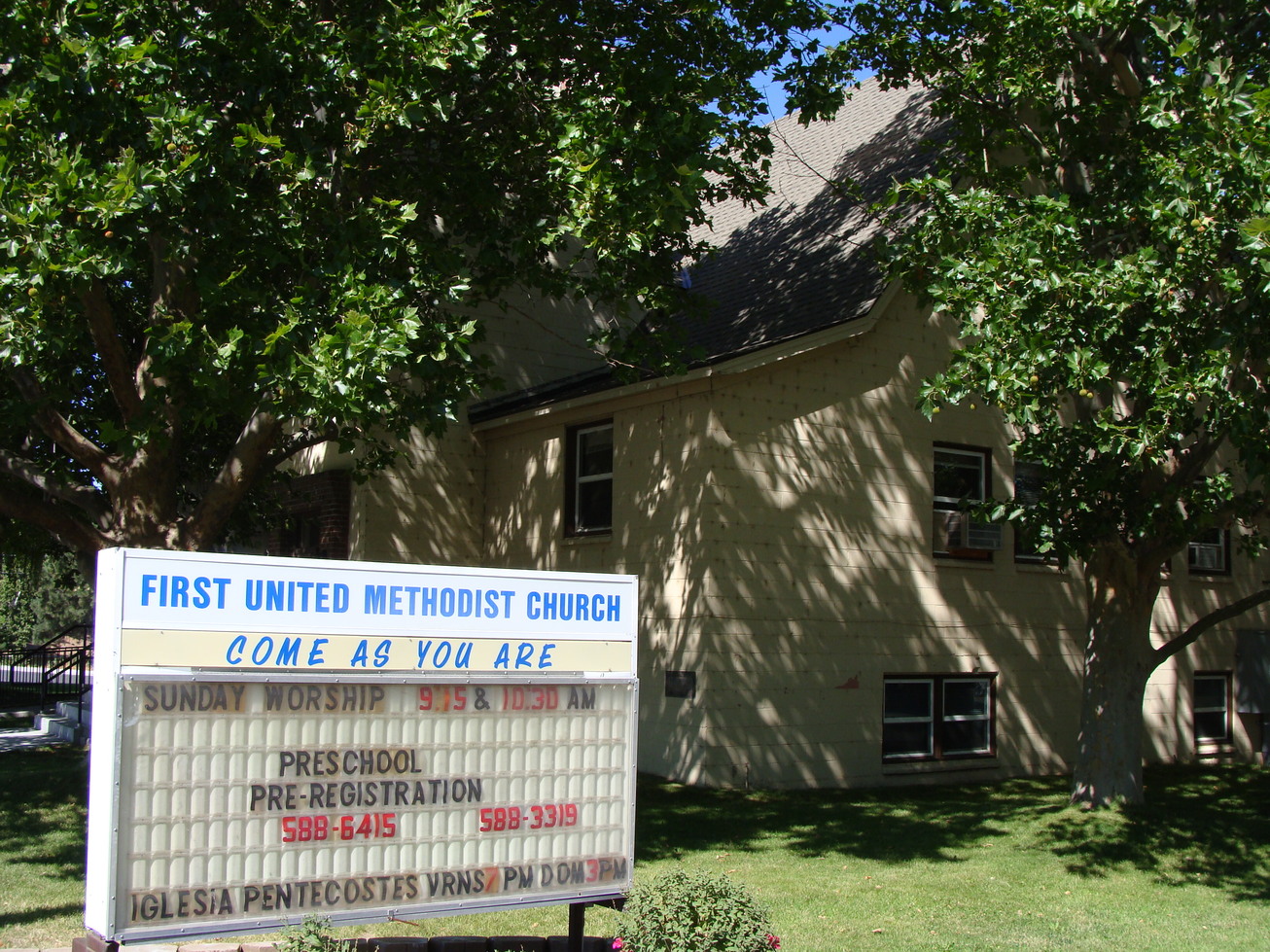 Benton City, WA: Photo of First Methodist Church in Benton City, WA