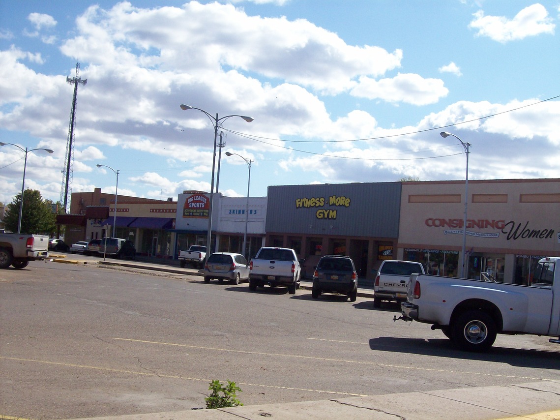 Portales, NM the square photo, picture, image (New Mexico) at city