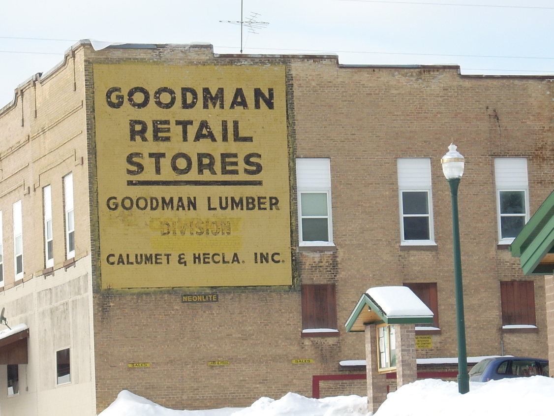 Goodman, WI: Goodman Lumber Company Store -