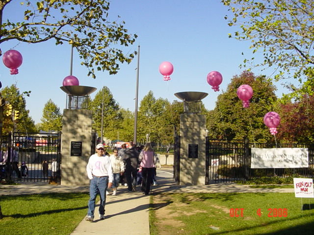 Fort Wayne, IN: October 4th Strides Against Breast Cancer Walk 2008