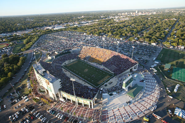 Waco, TX: Baylor University's Floyd Casey Stadium
