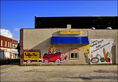 Moberly, MO: Funny Pages Cafe