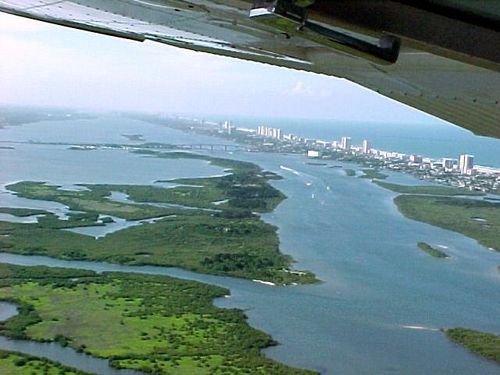 Port Orange, FL: Port Orange, FL. Halifax River Intracoastal Waterway PRIVATE ISLAND