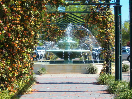 Aiken, SC: Fountain on Newberry St.