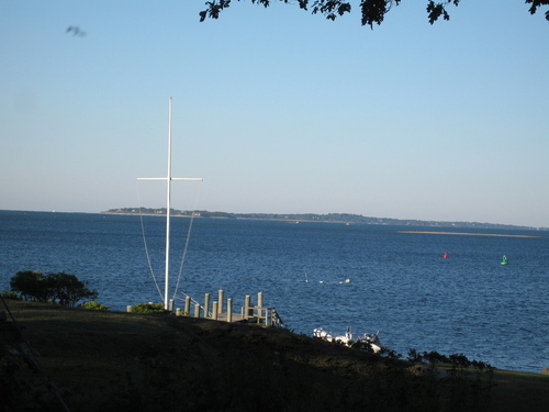 Pawcatuck, CT: napatree point from osbrook point