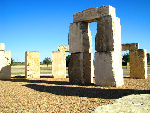 Odessa, TX: Stone Henge replica at the University of Texas of the Permian Basin