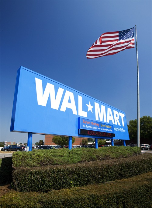 Bentonville, AR: Wal-Mart Home Office Sign