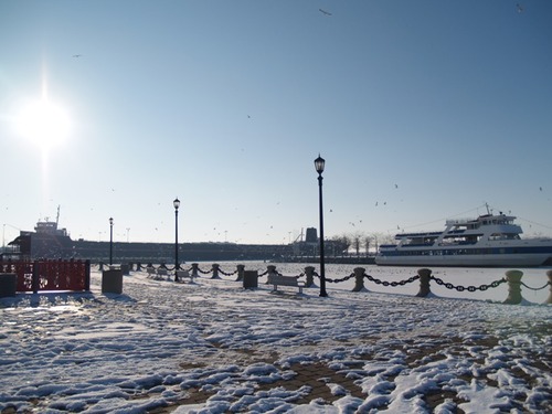 Cleveland, OH: Lake Erie. Winter. Beauty. www.Local-n-Global.com