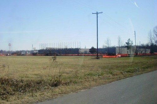 Lonoke, AR: Walmart supercenter under construction January 13, 2009