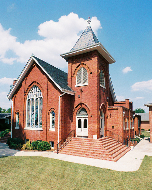 Mount Gilead, NC: First Baptist Church, Mount Gilead, NC