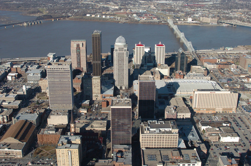 Louisville, KY: Louisville aerial