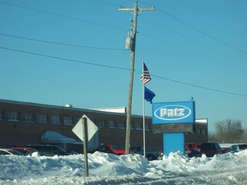 Coleman, WI: Coleman High School Sign. Jan 2009