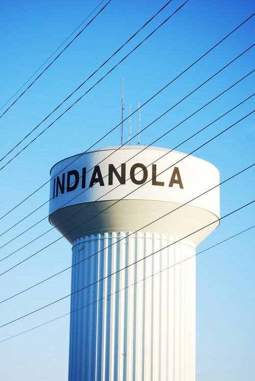 Indianola, IA: The Indianola Water Tower