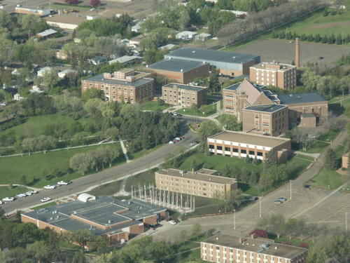 Dickinson, ND: Campus Drive, Dickinson State University