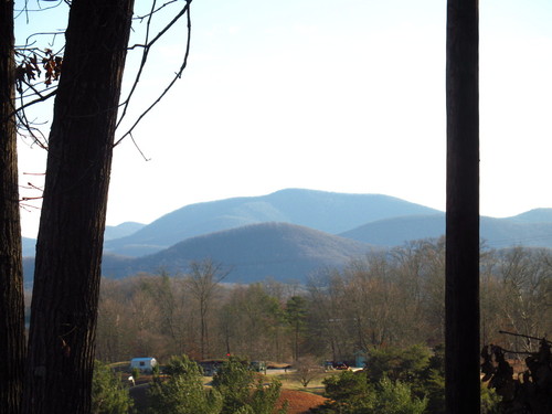 Blairsville, GA: Picture of the mountains from my house.