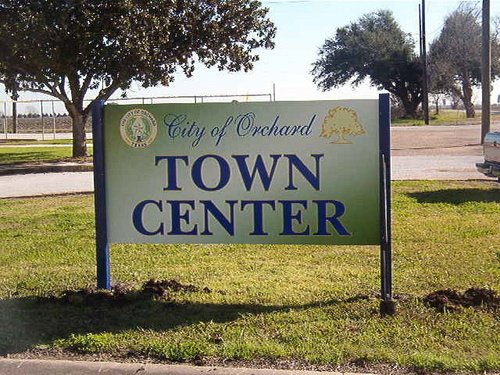 Orchard, TX: New Town Center in Orchard Tx