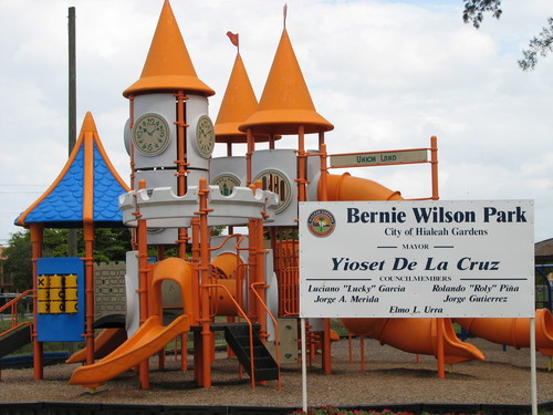 Hialeah Gardens, FL: Our "Bernie Wilson Park"