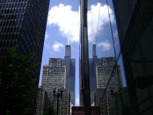 Chicago, IL: Sears Tower Reflection