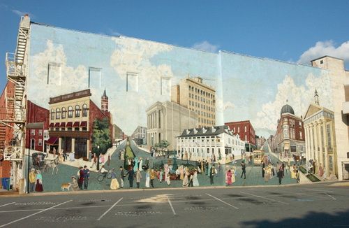 Salisbury, NC: Historic Wall Mural