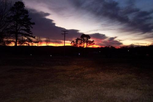 Benton, AR: The Last Sunset .Last Month, Last Week, last Day of 07