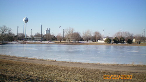 Silver Creek, NE: Lake by the ball park