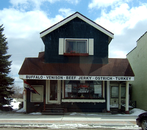 Grayling, MI: The House of Jerky in Downtown Grayling