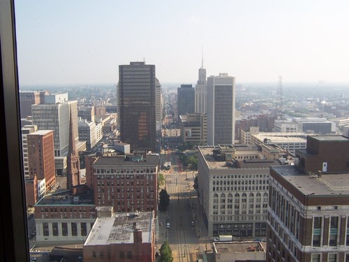 Buffalo, NY: View out One HSBC Center