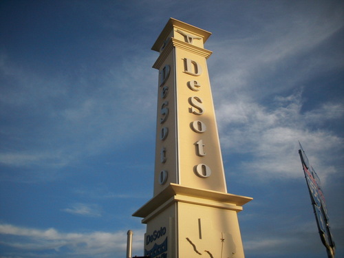 DeSoto, TX: DeSoto's Landmark Tower at the corner of I-35 and Pleasant Run Rd.