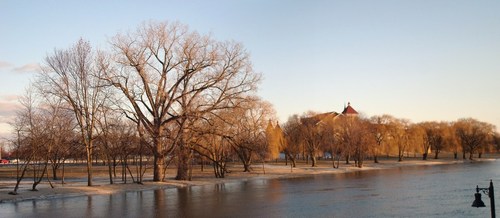 Frankenmuth, MI: Spring starts in Cass River