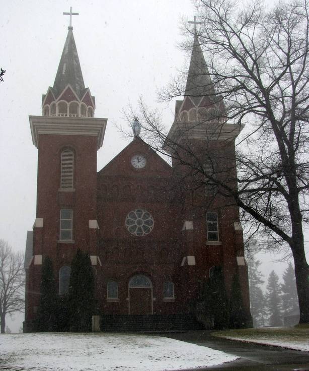 Uniontown, WA: Uniontown Church 3-5-09