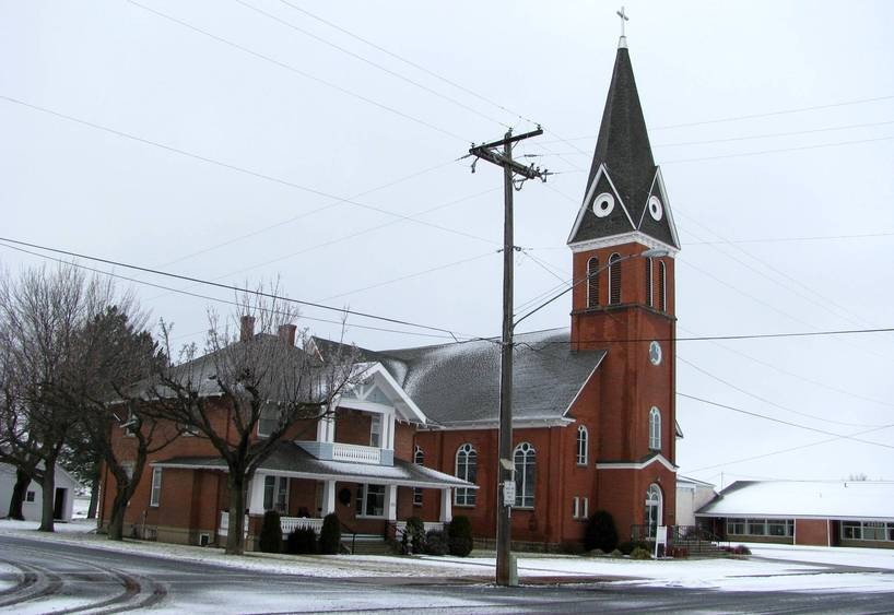 Colton, WA: Colton Church, March 2009