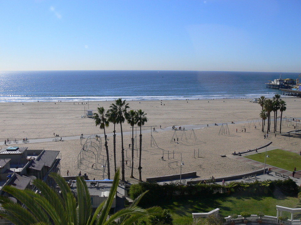 Santa Monica, CA: Santa Monica beach