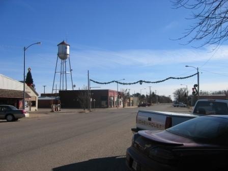Argonia, KS: Argonia Main Street and Water Tower