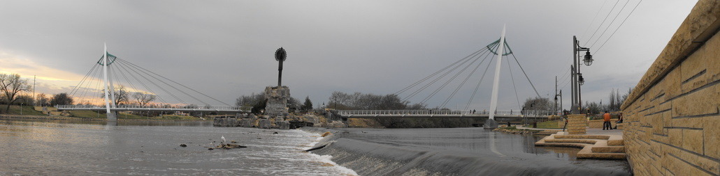 Wichita, KS: The Ring of Fire Monument by Black Bear Boson
