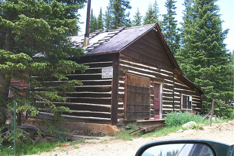 Central City, CO: Log Cabin