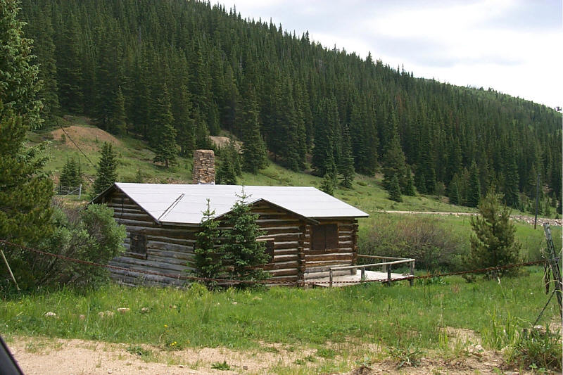 Central City, CO: Log Cabin