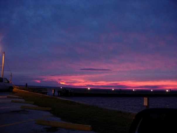 Pahokee, FL: Sunset at Pahokee Marina