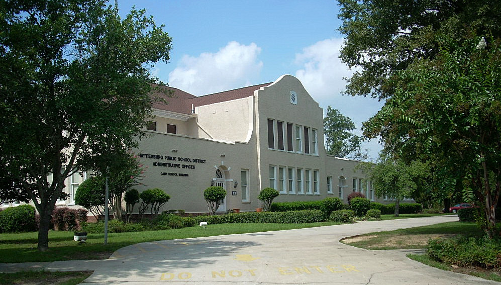 Hattiesburg, MS: Old Camp School/ Mamie St.