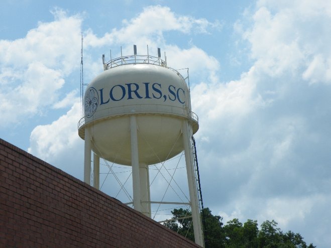 Loris, SC : Loris Water Tower. photo, picture, image (South Carolina ...