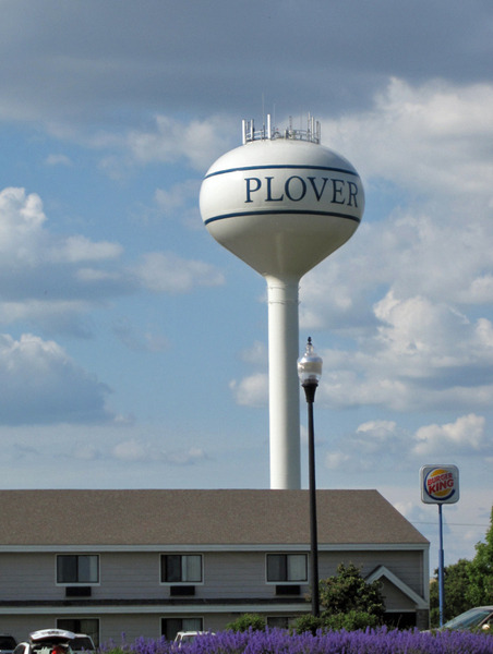 Plover, WI : Plover Water Tower photo, picture, image (Wisconsin) at city-data.com