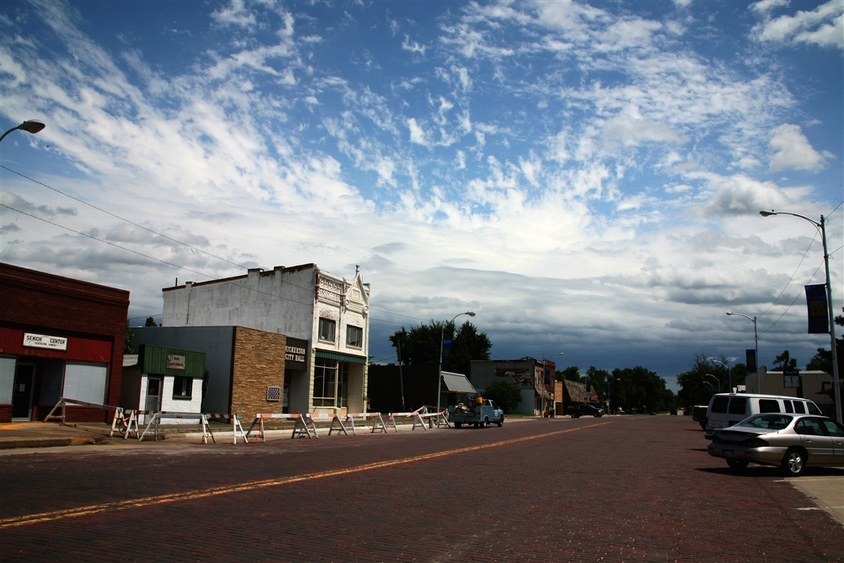 Nickerson, KS: Downtown Under Construction