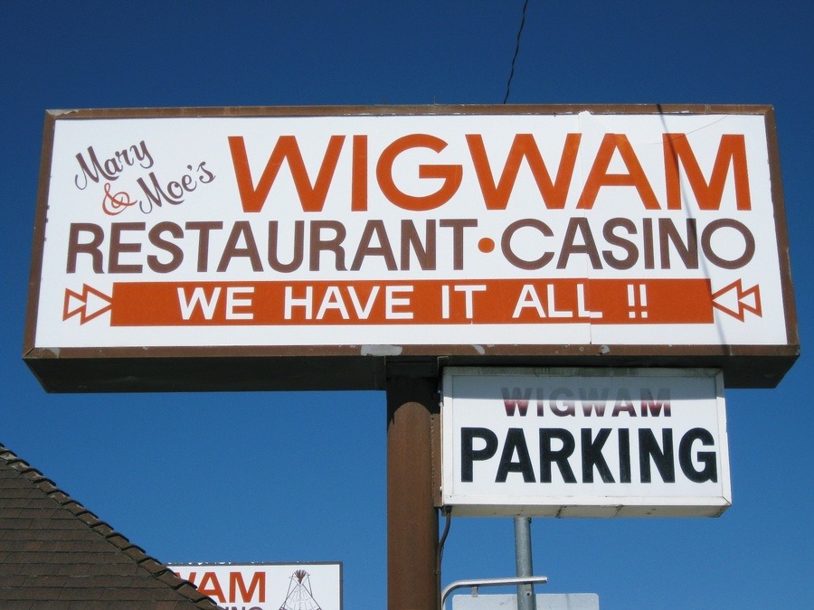 Fernley, NV: Fernley NV: Wigwam Restaurant