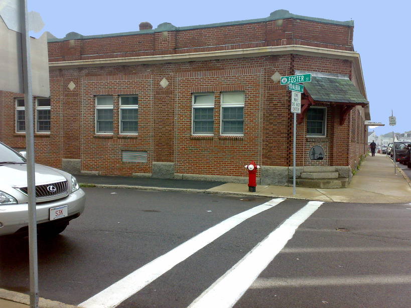 Wakefield, MA: Wakefield Daily Item building. This is where the town's daily newspaper is published and printed.