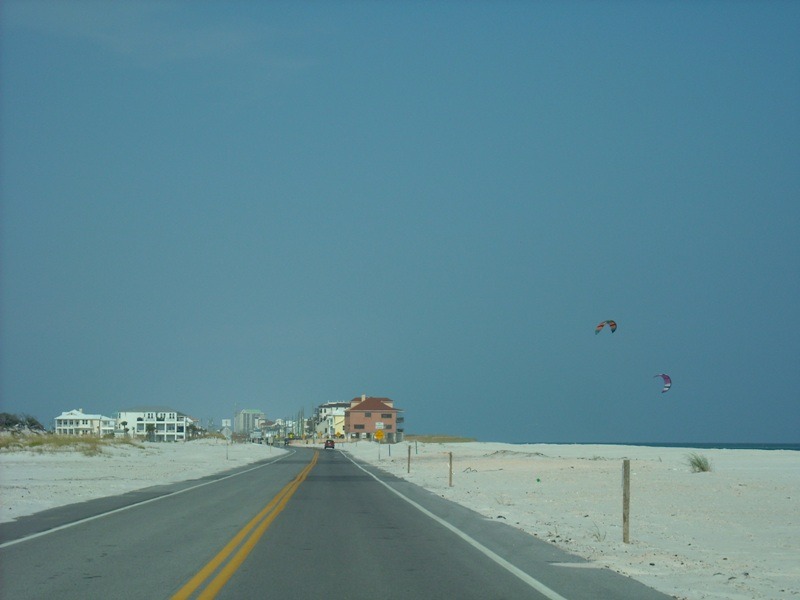 Gulf Breeze, FL: Navarre Beach from Gulf Islands National Seashore