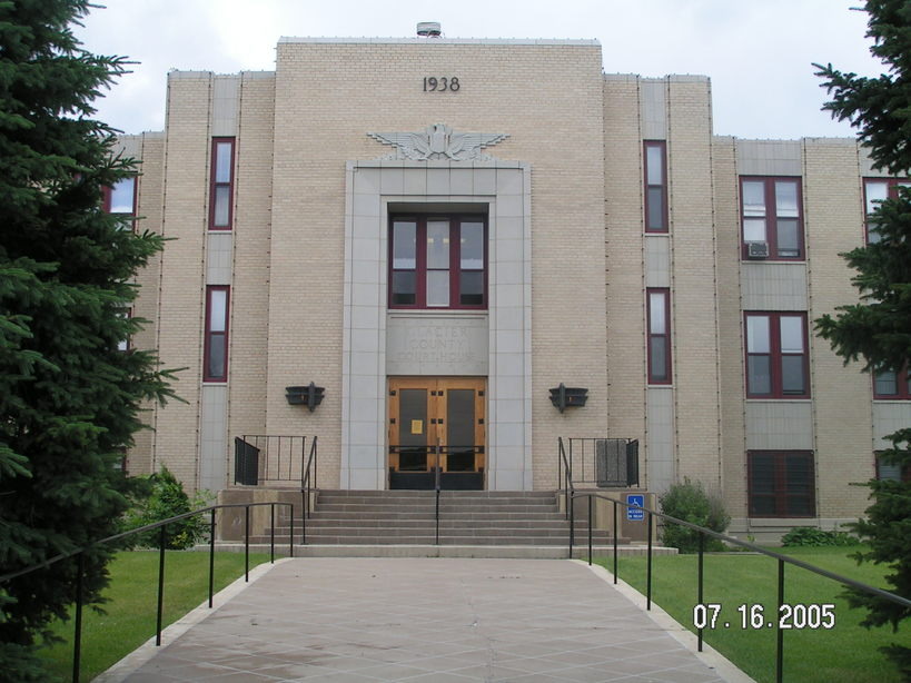 Cut Bank, MT: Glacier County Courthouse