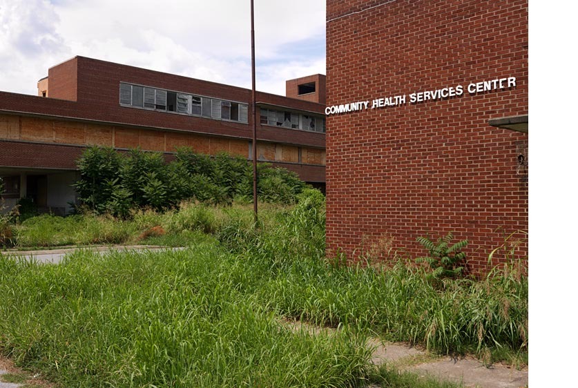 Cairo, IL: Abandoned Hospital and Health Center, Cairo, IL 2009