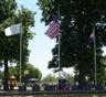La Grange, MO: veterans memorial in the city park