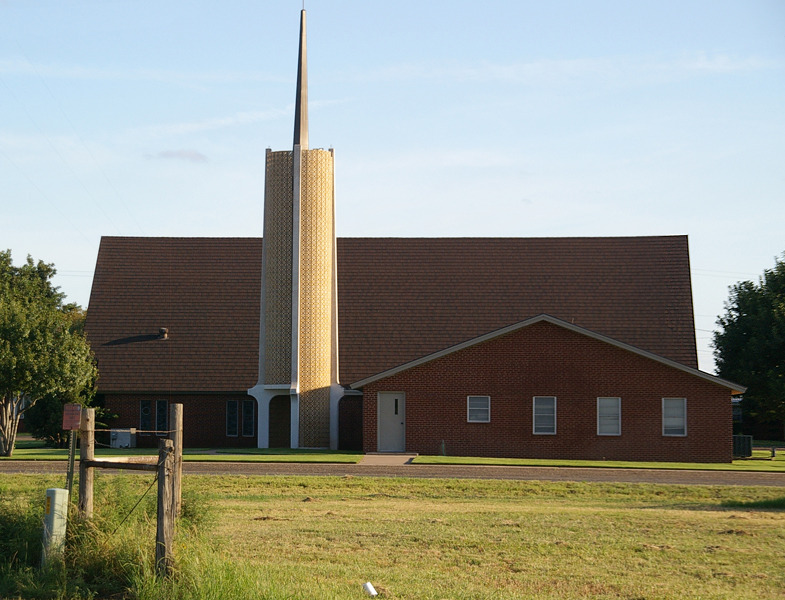 Jayton, TX: FIRST BAPTIST CHURCH on Travis Street was established in 1898.
